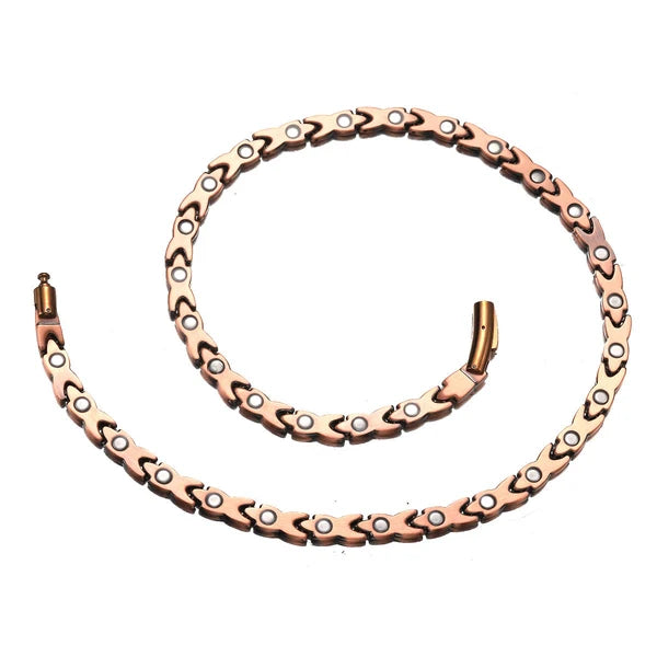 Collier Magnétique en Cuivre Pur - Unisexe