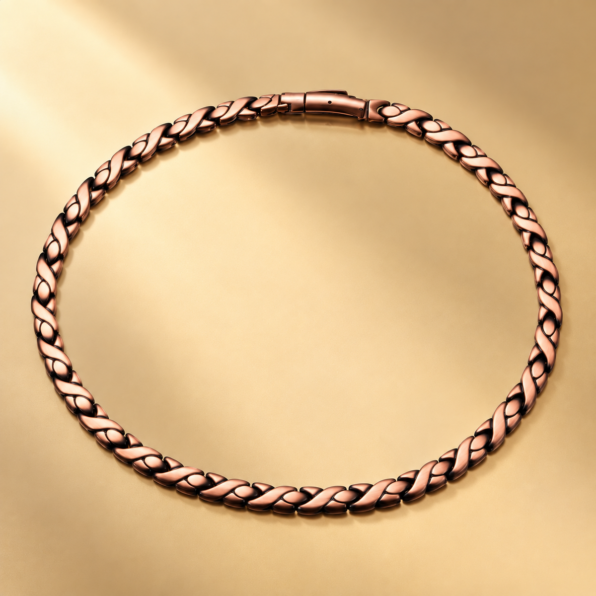 Collier Magnétique en Cuivre Pur - Unisexe
